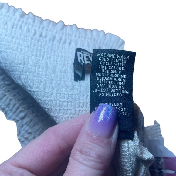 REWASH Wide Leg Pants with High Slits L NWT - Picture 6 of 7